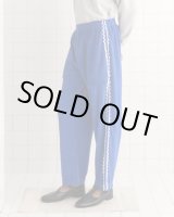 画像: 【BODE(ボーディ)】Terry Trim Track Pants / Blue