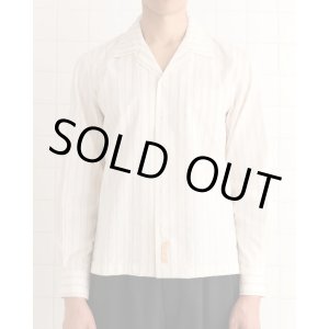 画像: 【BODE(ボーディ)】LAVENDER SAIL SHIRT/ WHITE×PURPLE