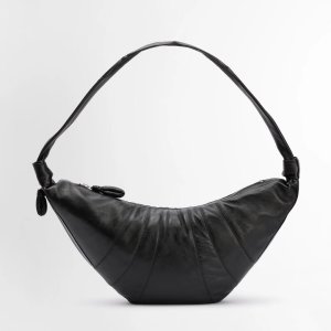 画像: 【LEMAIRE(ルメール)】LARGE CROISSANT BAG SOFT NAPPA LEATHER/ BLACK