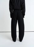 画像6: 【LEMAIRE(ルメール)】TWISTED BELTED PANTS/ HEAVY BLACK DENIM