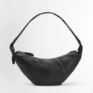 画像: 【LEMAIRE(ルメール)】LARGE CROISSANT BAG SOFT GRAINED LEATHER/ BLACK