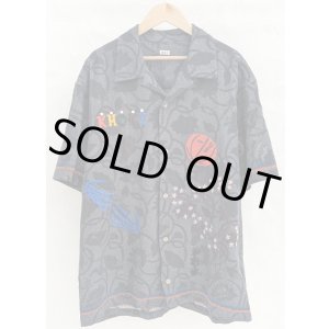 画像: 【KHOKI(コッキ)】Hand enbroidered-design shirt/Black