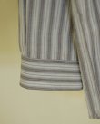 画像6: 【BISOWN(ビソウン)】STRIPE PULLOVER SHIRTS/ BLUE STRIPE