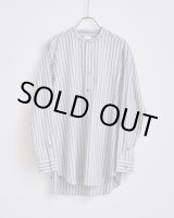 画像: 【BISOWN(ビソウン)】STRIPE PULLOVER SHIRTS/ BLUE STRIPE