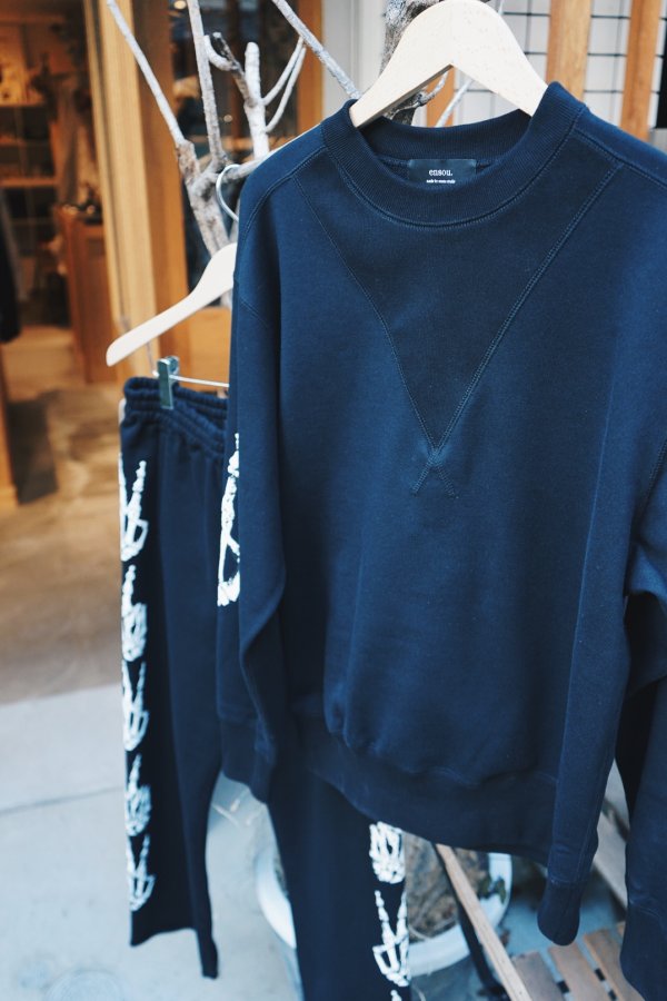 画像4: 【ensou.(エンソウ)】Peace Sweatshirt/ Black