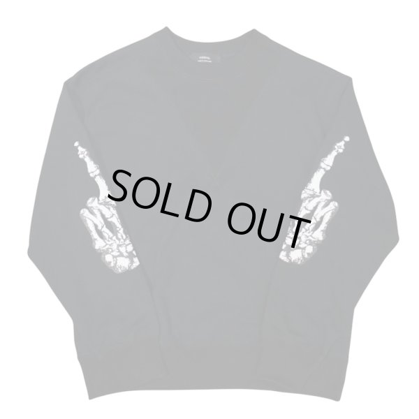 画像1: 【ensou.(エンソウ)】Peace Sweatshirt/ Black