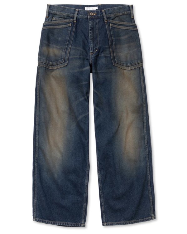 画像1: 【ROTOL(ロトル)】DOUBLE SEAM DENIM PANTS　 ”INDIGO”