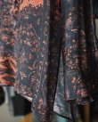 画像4: 【ANTHEM A(アンセムエー)】BOTANICAL PRINT FRILL L/S SHIRTS/ BROWN