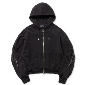 画像: 【ROTOL(ロトル)】LOOPWHEEL SWEAT ZIP HOODIE　”BLACK”