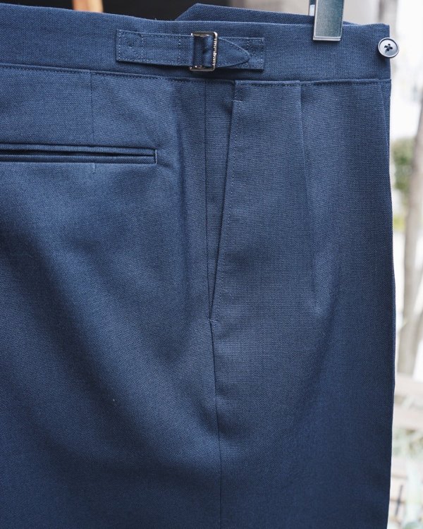 画像2: 【HEUGN(ユーゲン)】“Aaron” TAPPERD 2P TROUSERS- Navy