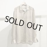 画像: 【KAKAN(カカン)】HORIZONTAL COLLAR SHIRT/ BEIGE