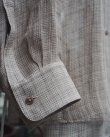 画像3: 【KAKAN(カカン)】HORIZONTAL COLLAR SHIRT/ BEIGE