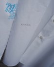 画像6: 【KAKAN(カカン)】HORIZONTAL COLLAR SHIRT〈K〉/ WHITE&HANDPAINT PRINT