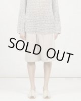 画像: 【GABRIELA COLL GARMENTS(ガブリエラコールガーメンツ)】SUMMER WOOL SHORT TROUSERS/ BEIGE