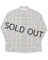 画像: 【ensou.(エンソウ)】Rough Cut Shirt / Blue Check