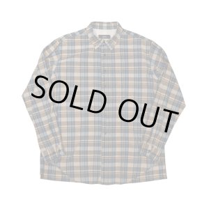 画像: 【ensou.(エンソウ)】Rough Cut Shirt / Blue Check