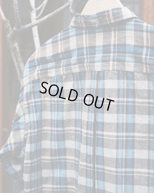 画像5: 【ensou.(エンソウ)】Rough Cut Shirt / Blue Check