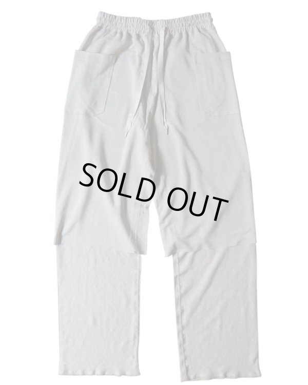 画像1: 【ensou.(エンソウ)】Reversible Layered Pants/ Sand Beige