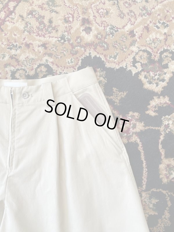 画像5: 【paratrait(パラトレイト)】CAKE SKIN CHINO CULOTTES　”BEIGE”