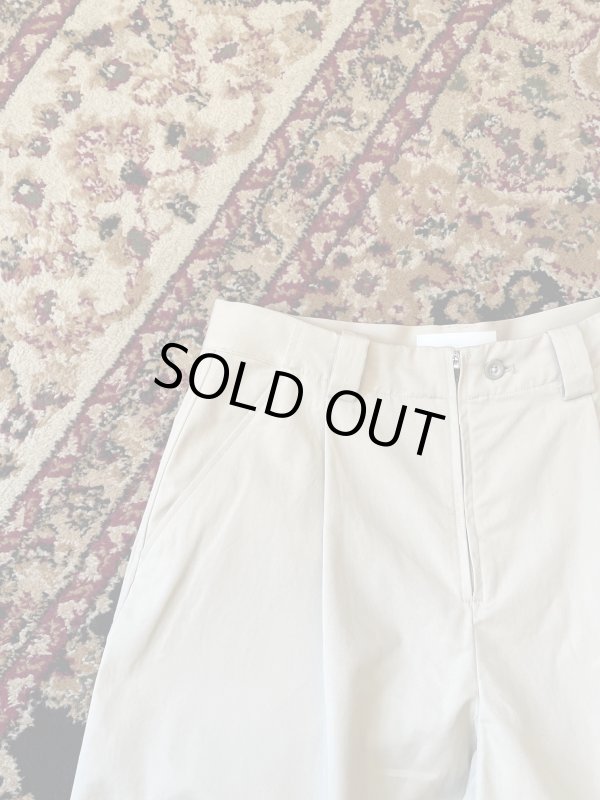 画像6: 【paratrait(パラトレイト)】CAKE SKIN CHINO CULOTTES　”BEIGE”