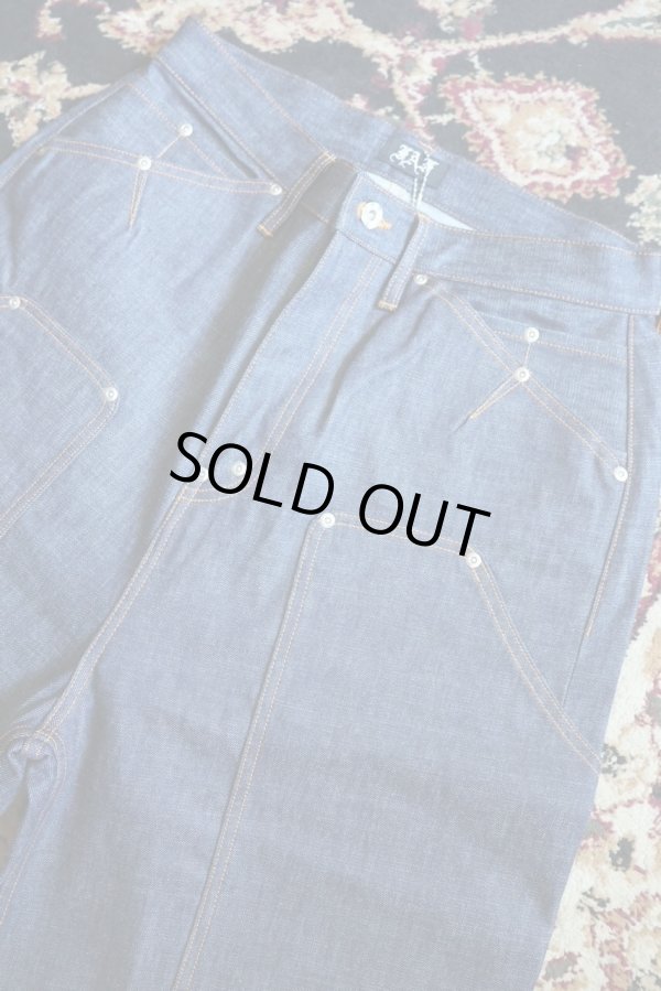 画像2: 【FAF(エフエーエフ)】NEMCOMMUNE Baggy Denim Shorts rigid  "Indigo"