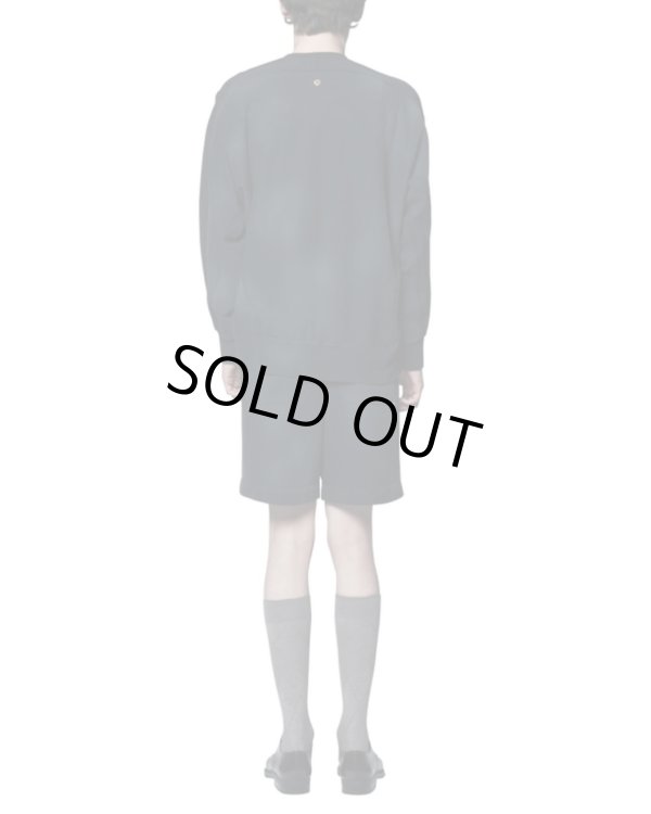 画像2: 【Omar Afridi(オマールアフリディ)】DOLMAN CREWNECK JUMPER/ NAVY