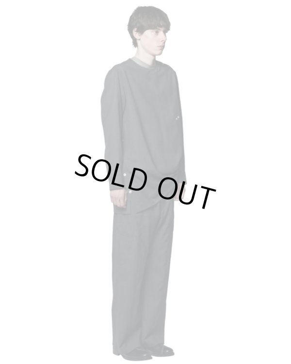 画像3: 【Omar Afridi(オマールアフリディ)】CINCHED SHIRT/ GREY