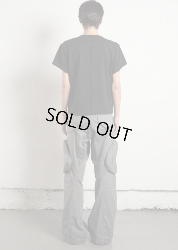 画像5: 【NVRFRGT(ネヴァーフォーゲット)】HALF SLEEVE T-SHIRT/ BLACK