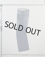 画像: 【NVRFRGT(ネヴァーフォーゲット)】3D TWISTED WIDE LEG JEANS/ VINTAGE FADED INDIGO