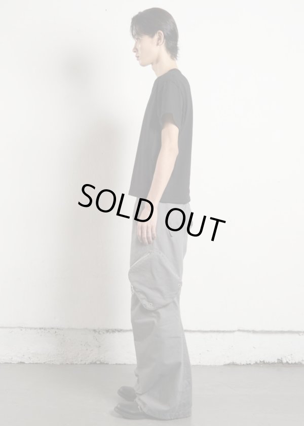 画像4: 【NVRFRGT(ネヴァーフォーゲット)】HALF SLEEVE T-SHIRT/ BLACK