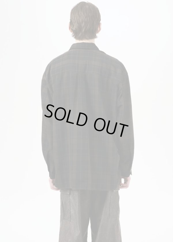 画像5: 【OUR LEGACY(アワーレガシー)】BORROWED SHIRT/ Black Sheer Shadow Check