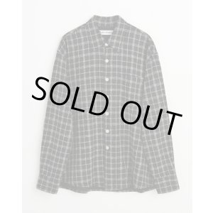 画像: 【OUR LEGACY(アワーレガシー)】ABOVE SHIRT/ Black Fishnet Cloth