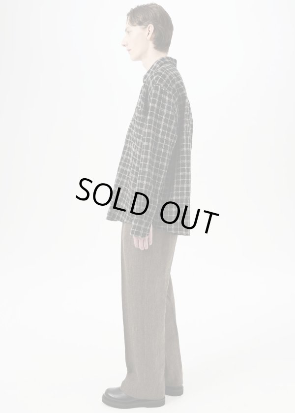 画像5: 【OUR LEGACY(アワーレガシー)】ABOVE SHIRT/ Black Fishnet Cloth