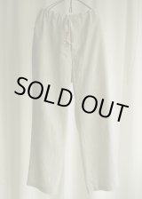 画像: 【HEUGN(ユーゲン)】“Glenn” EASY PANTS FABRICA - OFF WHITE