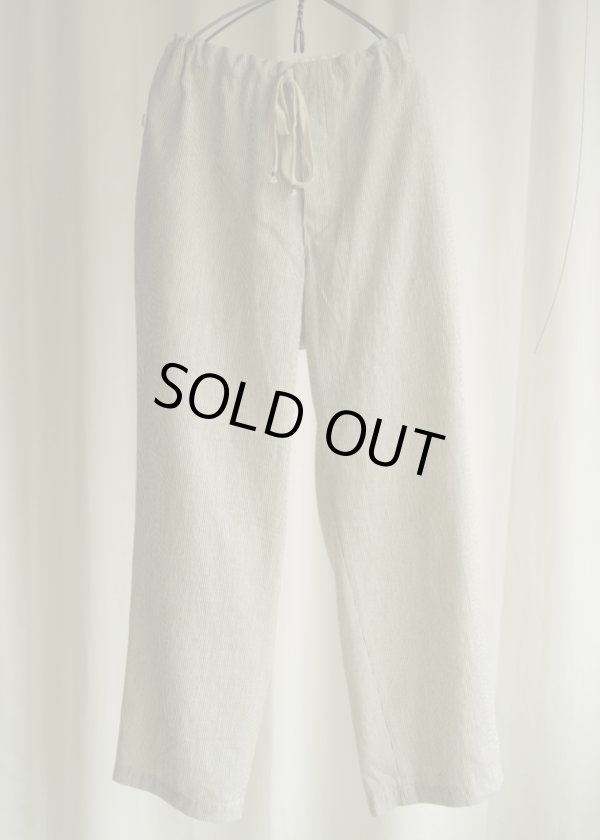 画像1: 【HEUGN(ユーゲン)】“Glenn” EASY PANTS FABRICA - OFF WHITE
