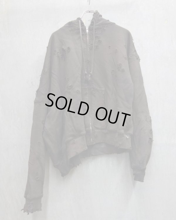 画像1: 【LES SIX(レシス)】70 Degree Exploded Hoodie/ Gray