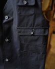 画像4: 【BISOWN(ビソウン)】CHINO CLOTH × KARAMI REVERSIBLE VEST/ BLACK