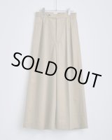 画像: 【BISOWN(ビソウン)】BISOWN WIDE CHINO/ CHAMBRAY BEIGE