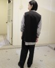 画像7: 【BISOWN(ビソウン)】CHINO CLOTH × KARAMI REVERSIBLE VEST/ BLACK