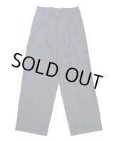 画像: 【m's braque(エムズブラック)】TUCKED BAGGY PANTS/ NAVY CHECK