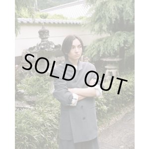 画像: 【seya.(セヤ)】SEYA. TAILORED W JACKET/ SUMMER HERRINGNBONE/ RIVER STONE