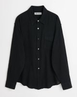 画像: 【OUR LEGACY(アワーレガシー)】COCO SHIRT/ Washed Black Air Cotton