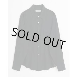 画像: 【OUR LEGACY(アワーレガシー)】COCO SHIRT/ Washed Black Air Cotton