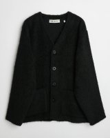 画像: 【OUR LEGACY(アワーレガシー)】CARDIGAN/ Black Mohair