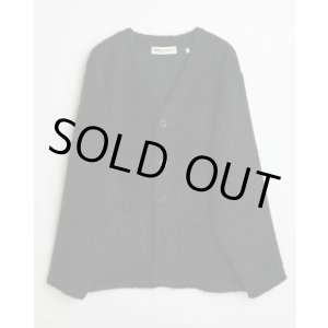 画像: 【OUR LEGACY(アワーレガシー)】CARDIGAN/ Black Mohair
