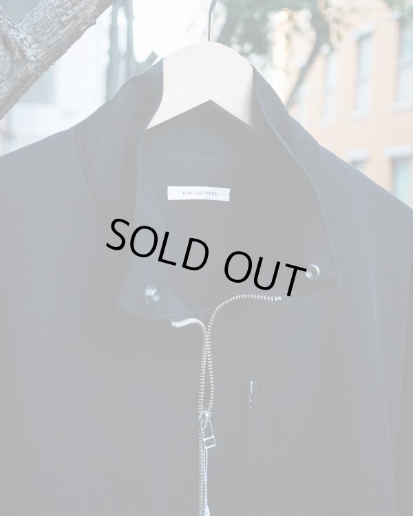 画像4: 【BIBLIOTHERK(ビブリオテーク)】Draped Tracksuit/ Black