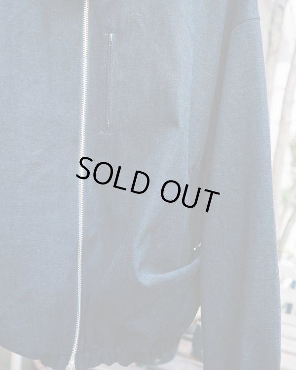 画像7: 【BIBLIOTHERK(ビブリオテーク)】Draped Tracksuit/ Black