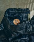画像3: 【GOODKARMA DEVELOPMENT(グッドカルマディベロップメント)】Leather Cargo Shorts "LAZY"/ BLACK