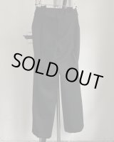 画像: 【BIBLIOTHERK(ビブリオテーク)】LOOSE DRESS TROUSERS/ Black