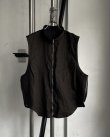 画像1: 【BIBLIOTHERK(ビブリオテーク)】UTILITY GILET/ Brown